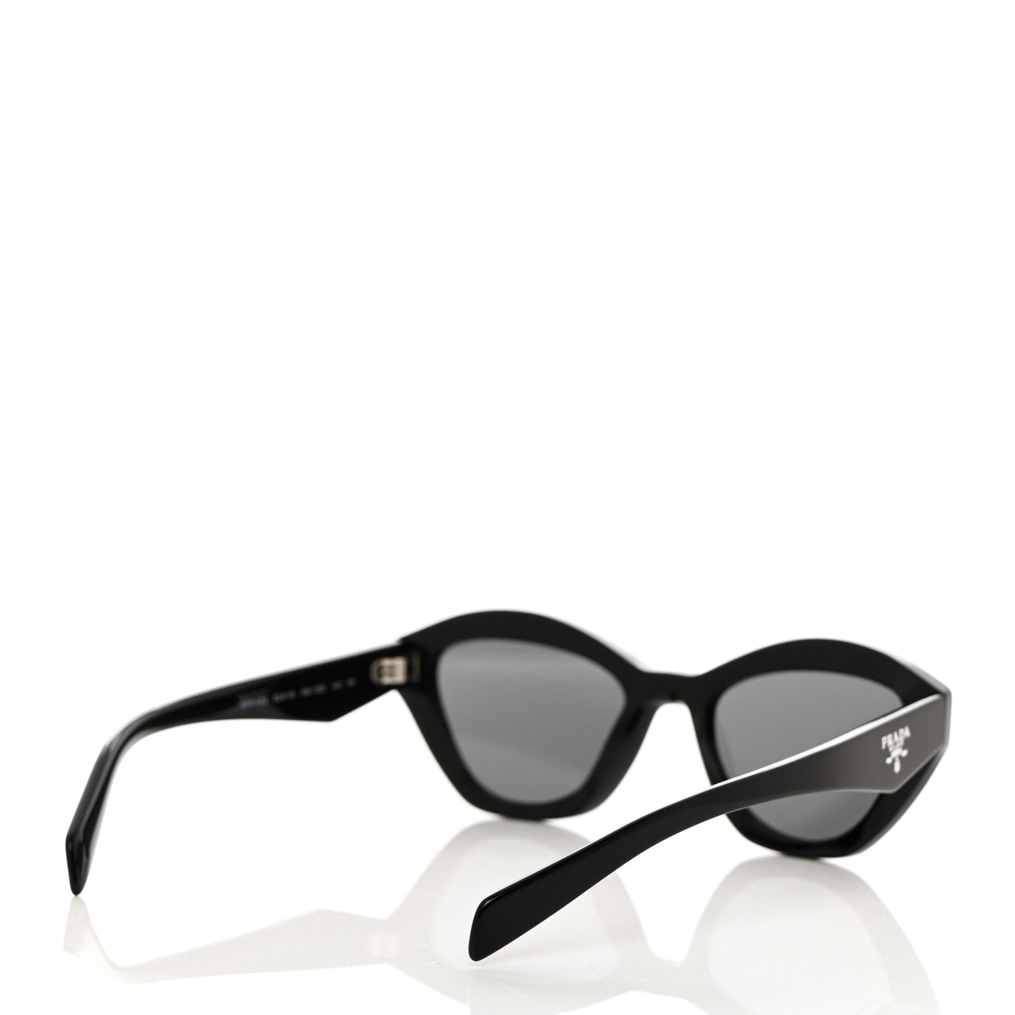 Acetate Logo Sunglasses SPR A02-F Black