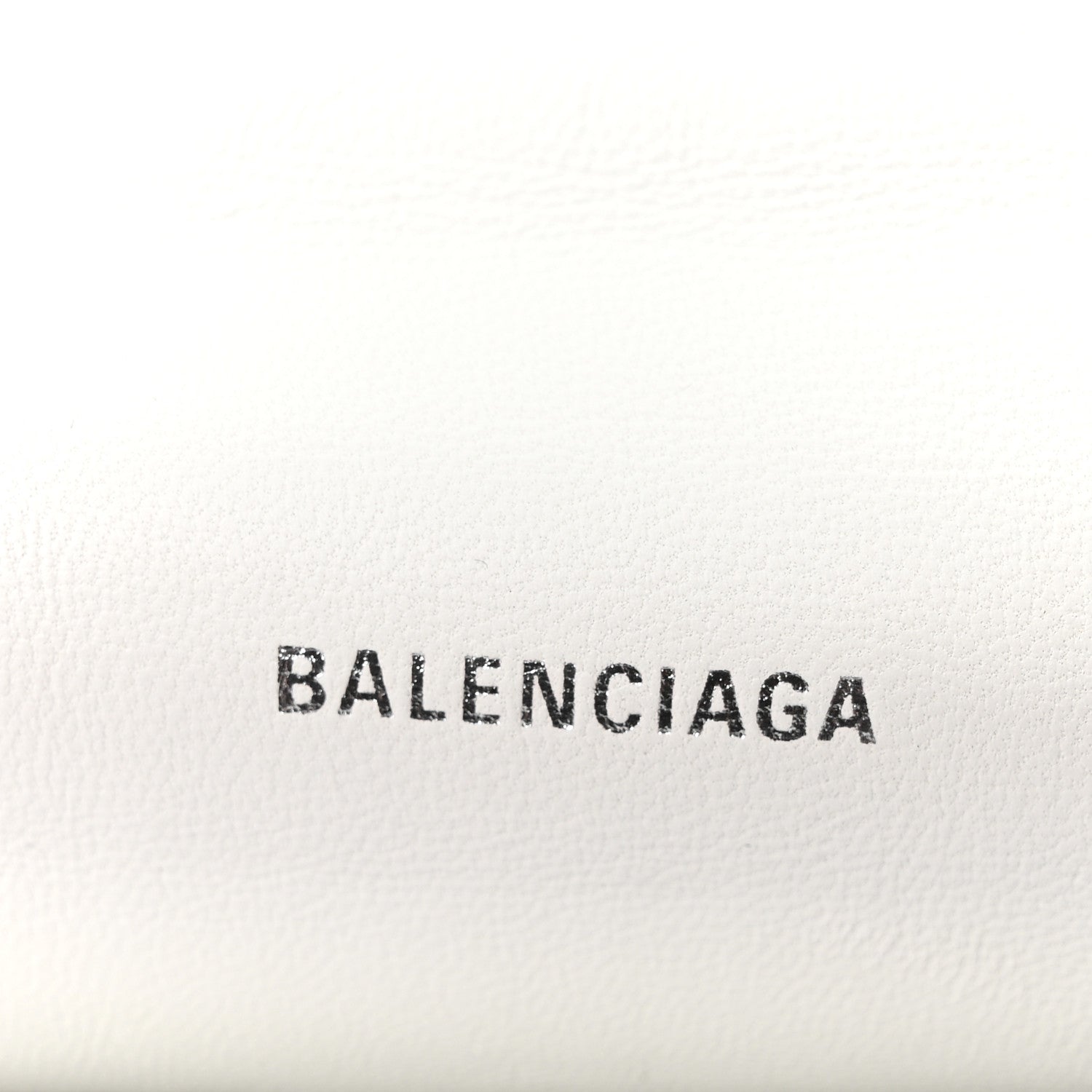 Balenciaga Crushed Calfskin Quilted Small Crush Chain Bag Optic White 6 of 10