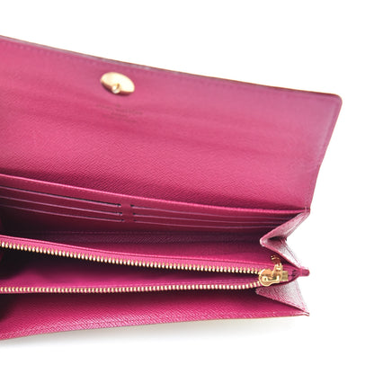 Louis Vuitton Monogram Multicolor Sarah Wallet White Eglantine 5 of 13