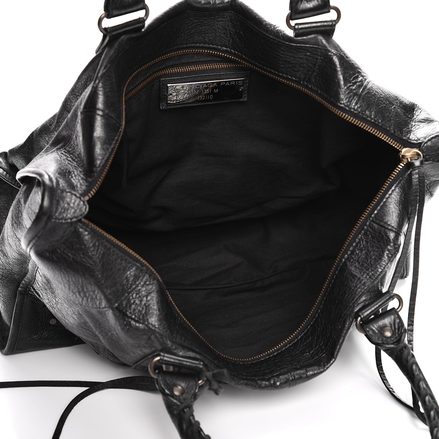 Balenciaga Agneau Classic Hardware Work Black 5 of 9