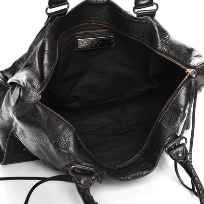 Balenciaga Agneau Classic Hardware Work Black 5 of 9