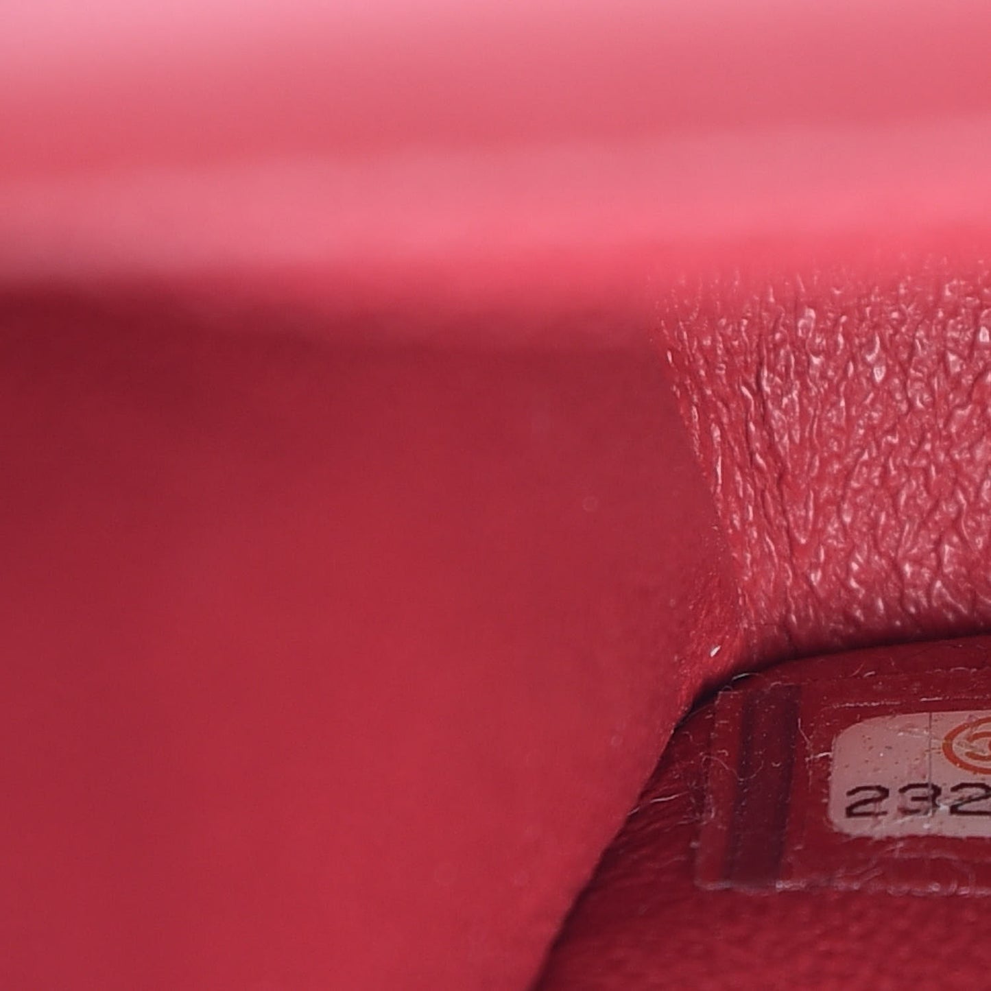 Lambskin Quilted Mini Rectangular Flap Red