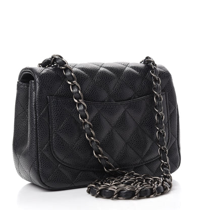 Chanel Caviar Quilted Mini Square Flap Black 3 of 11