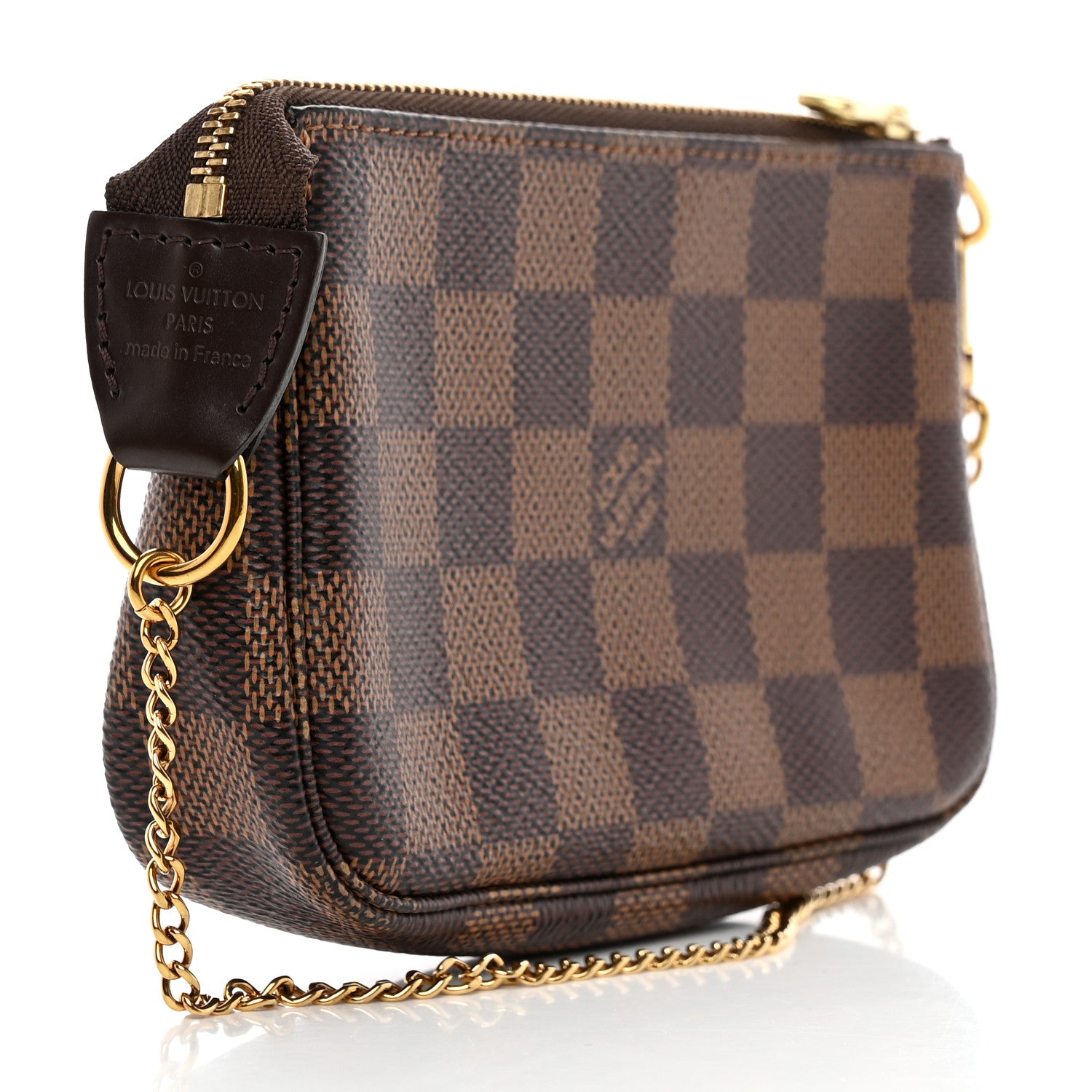 Louis Vuitton Damier Ebene Mini Pochette Accessories 3 of 8