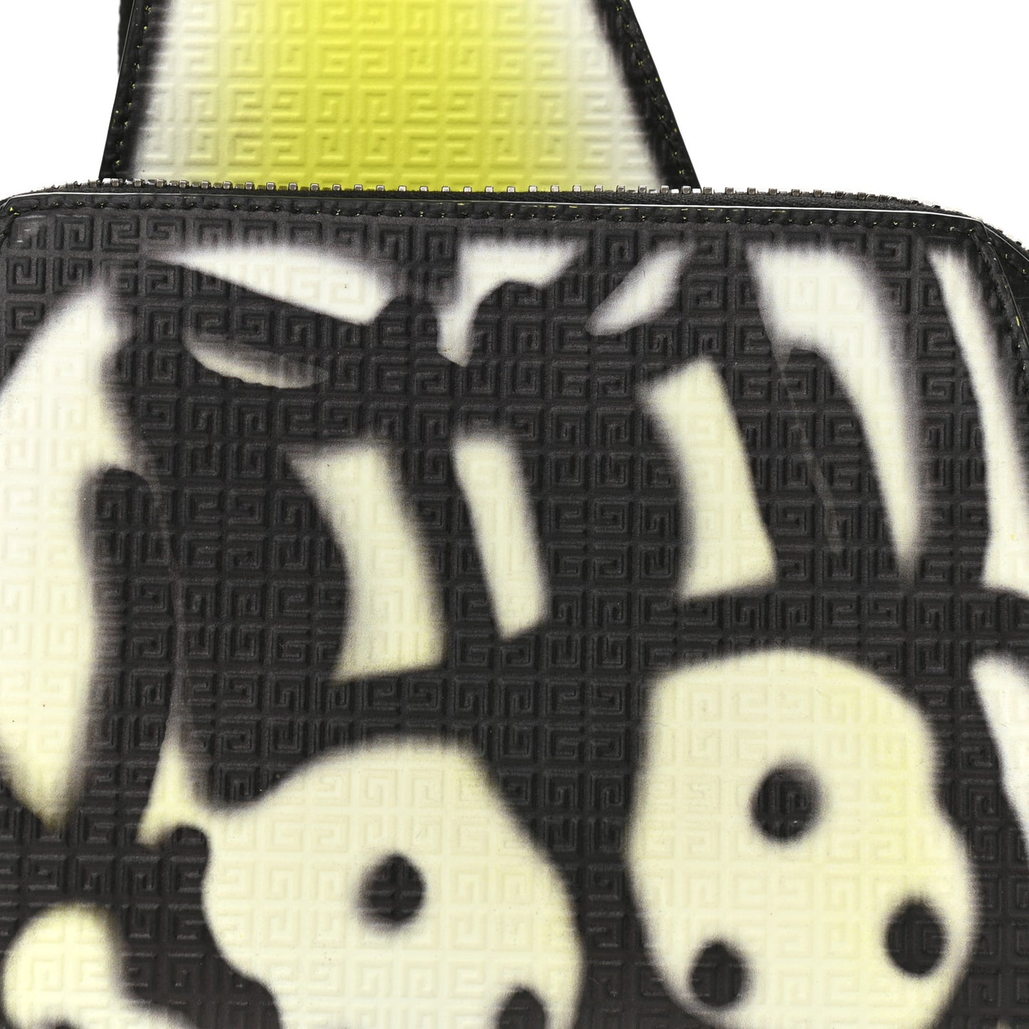x Chito Calfskin 4G Embossed Antigona U Crossbody Bag Fluo Yellow