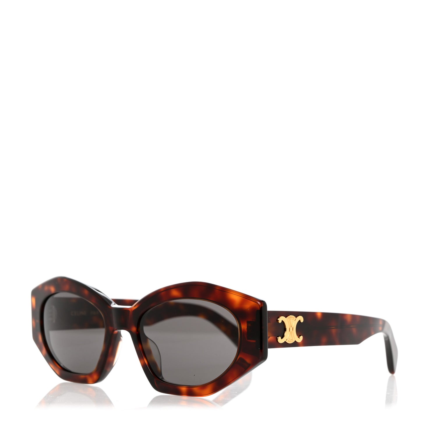Acetate Triomphe 01 Sunglasses CL 40238U Tortoise