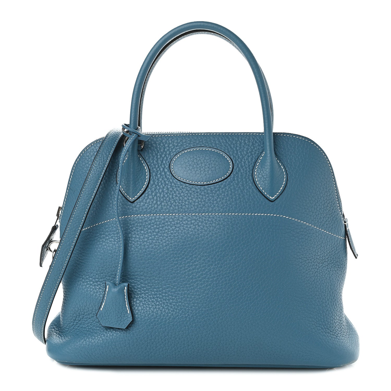 Hermes Taurillon Clemence Bolide 31 Blue Jean 1 of 9
