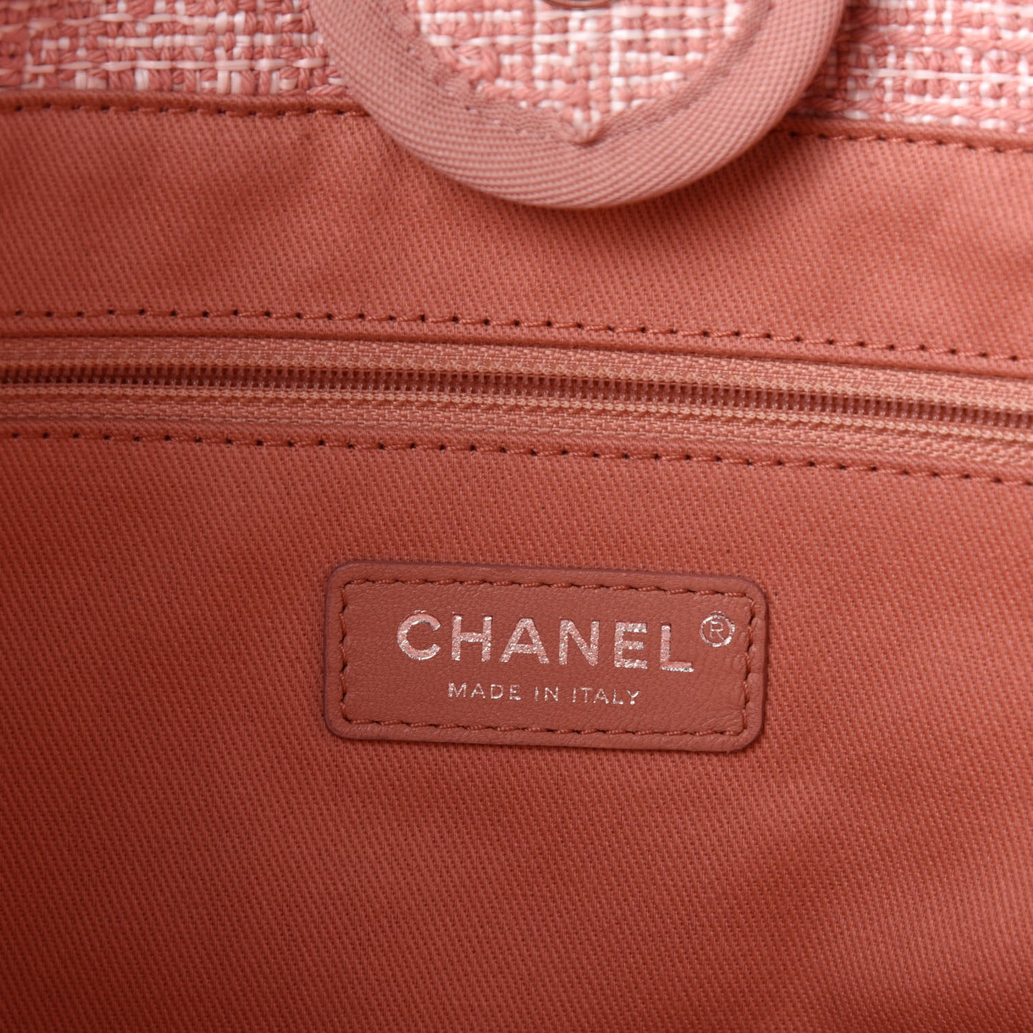 Canvas Small Deauville Tote Pink