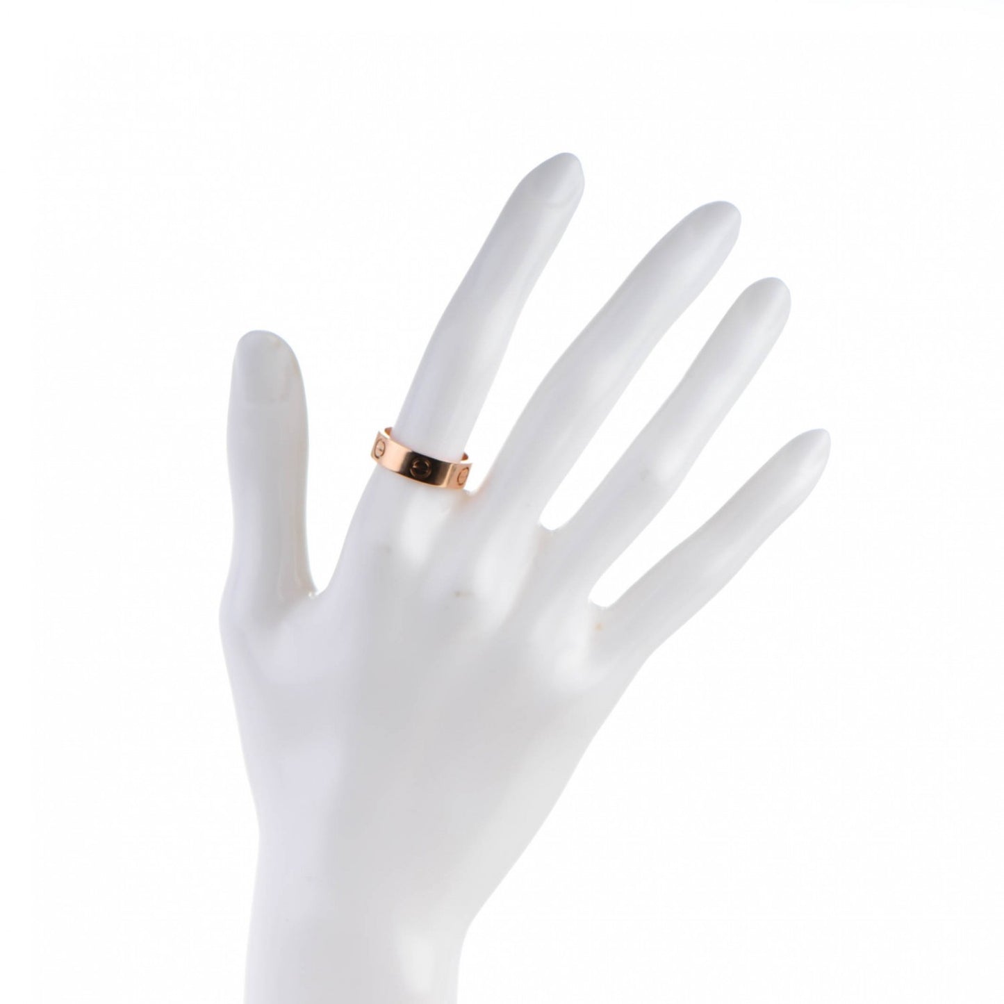18K Pink Gold 5.5mm LOVE Ring 54 7