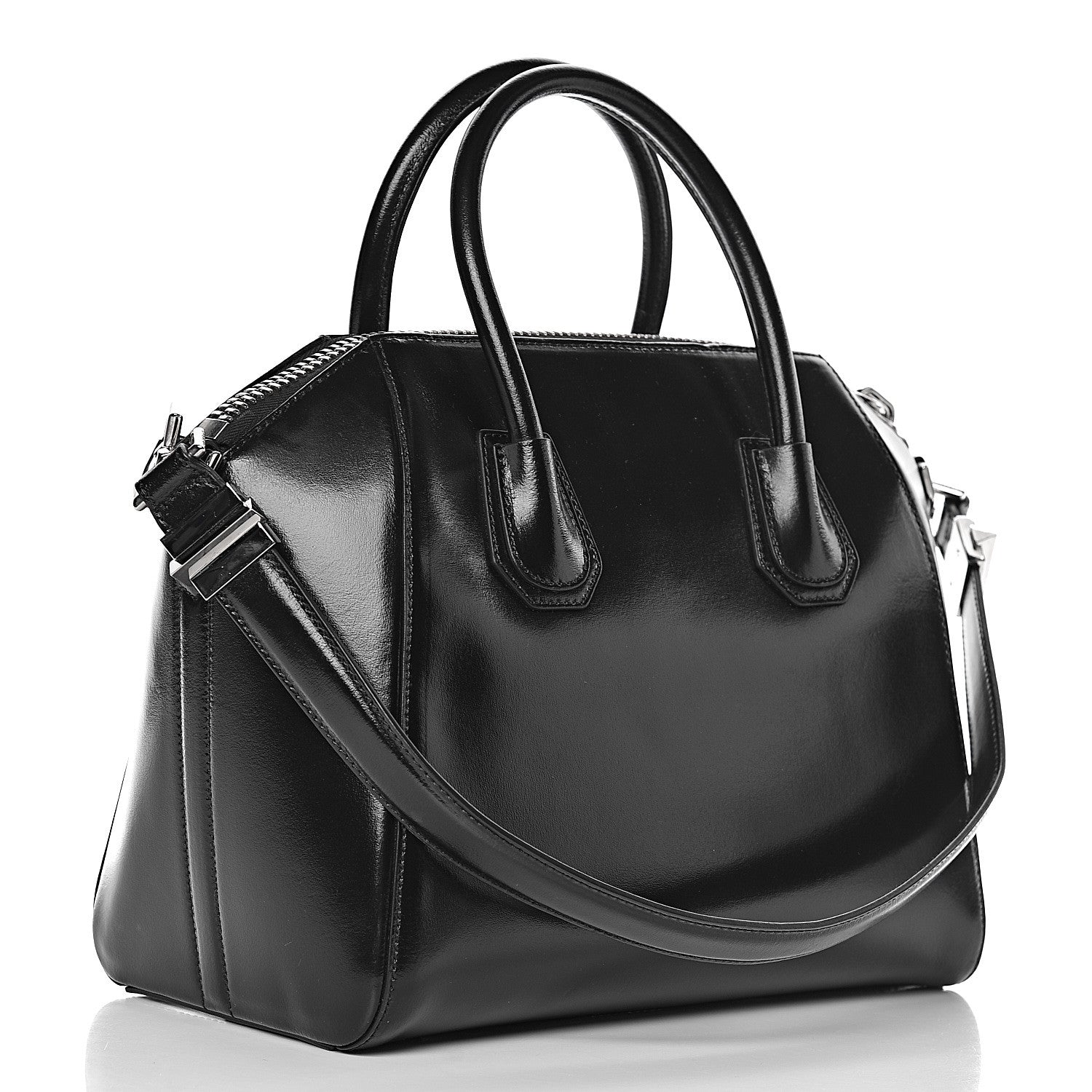 Givenchy Shiny Lord Calfskin Small Antigona Black 3 of 14