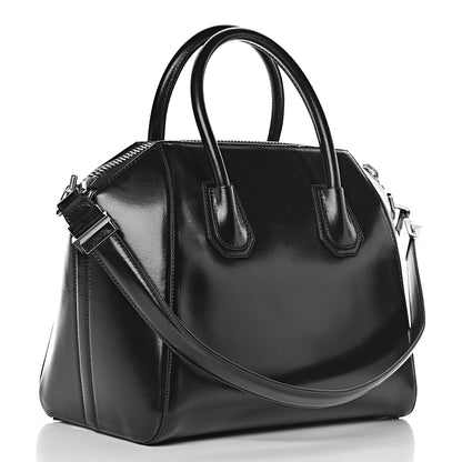 Givenchy Shiny Lord Calfskin Small Antigona Black 3 of 14