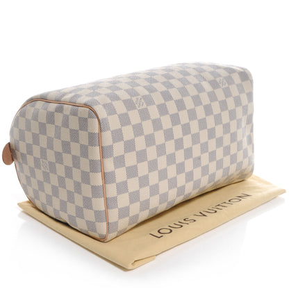 Louis Vuitton Damier Azur Speedy 30 4 of 7