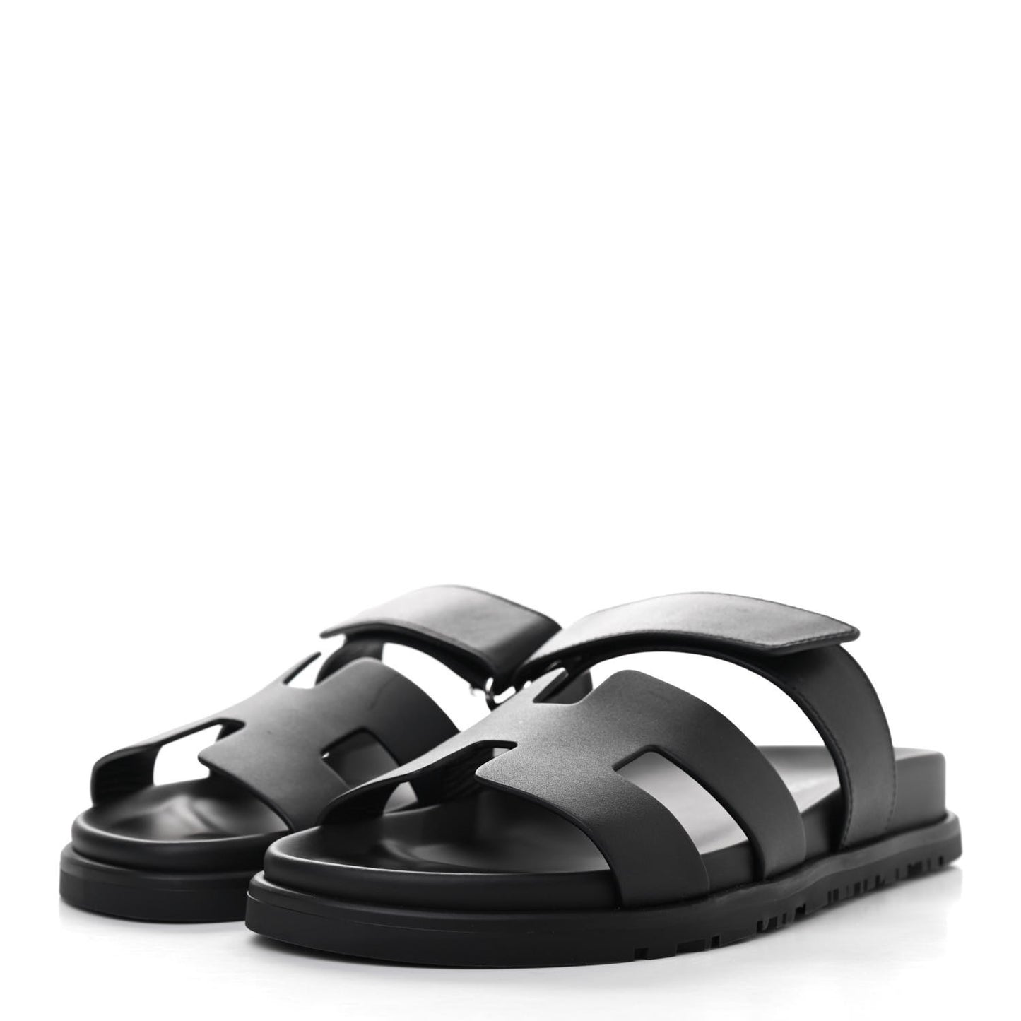 Calfskin Womens Chypre Sandals 36 Black