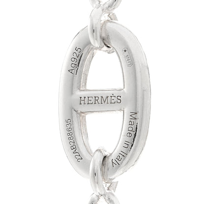 Hermes Sterling Silver Farandole Necklace 160 4 of 4