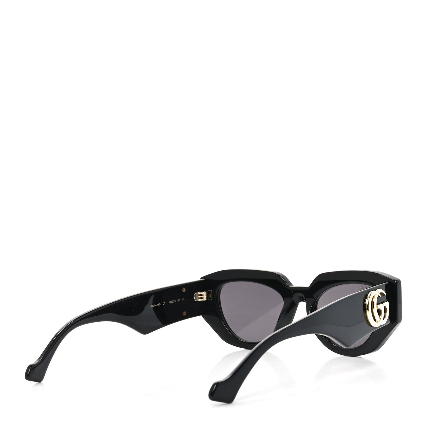 Acetate Cat Eye Sunglasses GG1421S Black