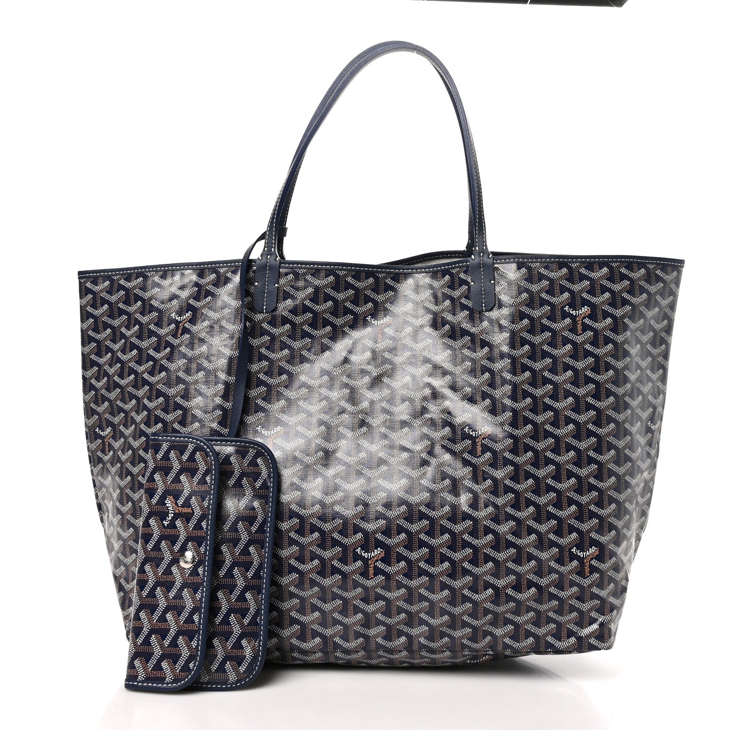 Goyard Goyardine Saint Louis GM Navy 3 of 11