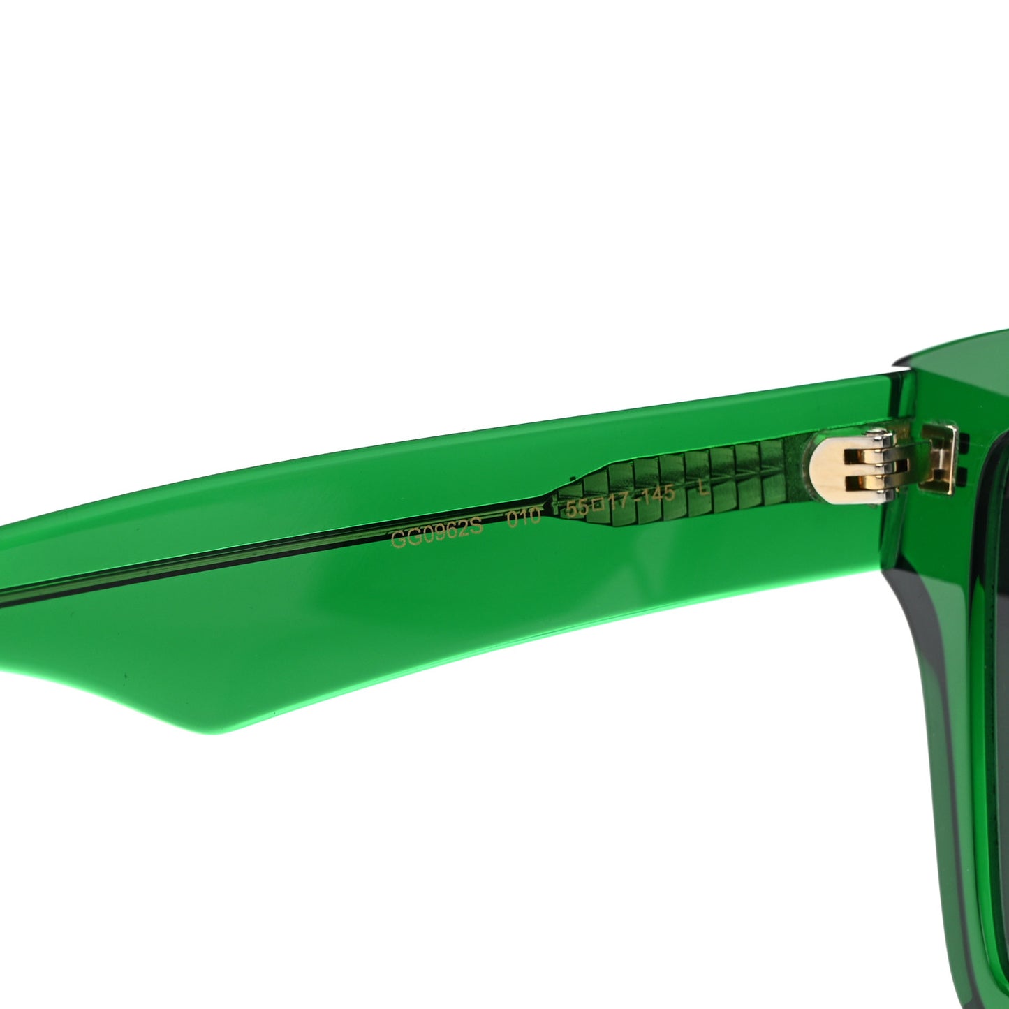 Acetate Rectangle Sunglasses GG0962S Green