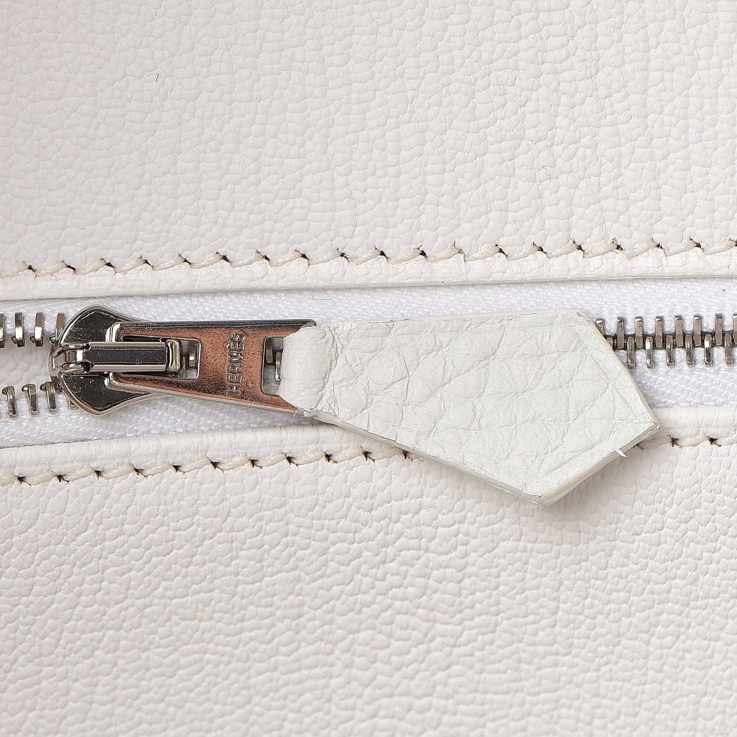 Hermes Taurillon Clemence Birkin 40 White 18 of 39