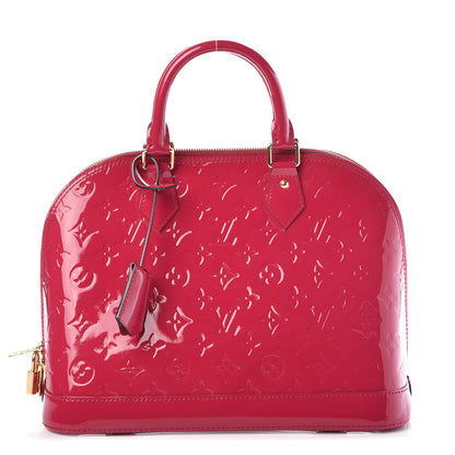 Louis Vuitton Vernis Alma PM Rose Indien 1 of 8