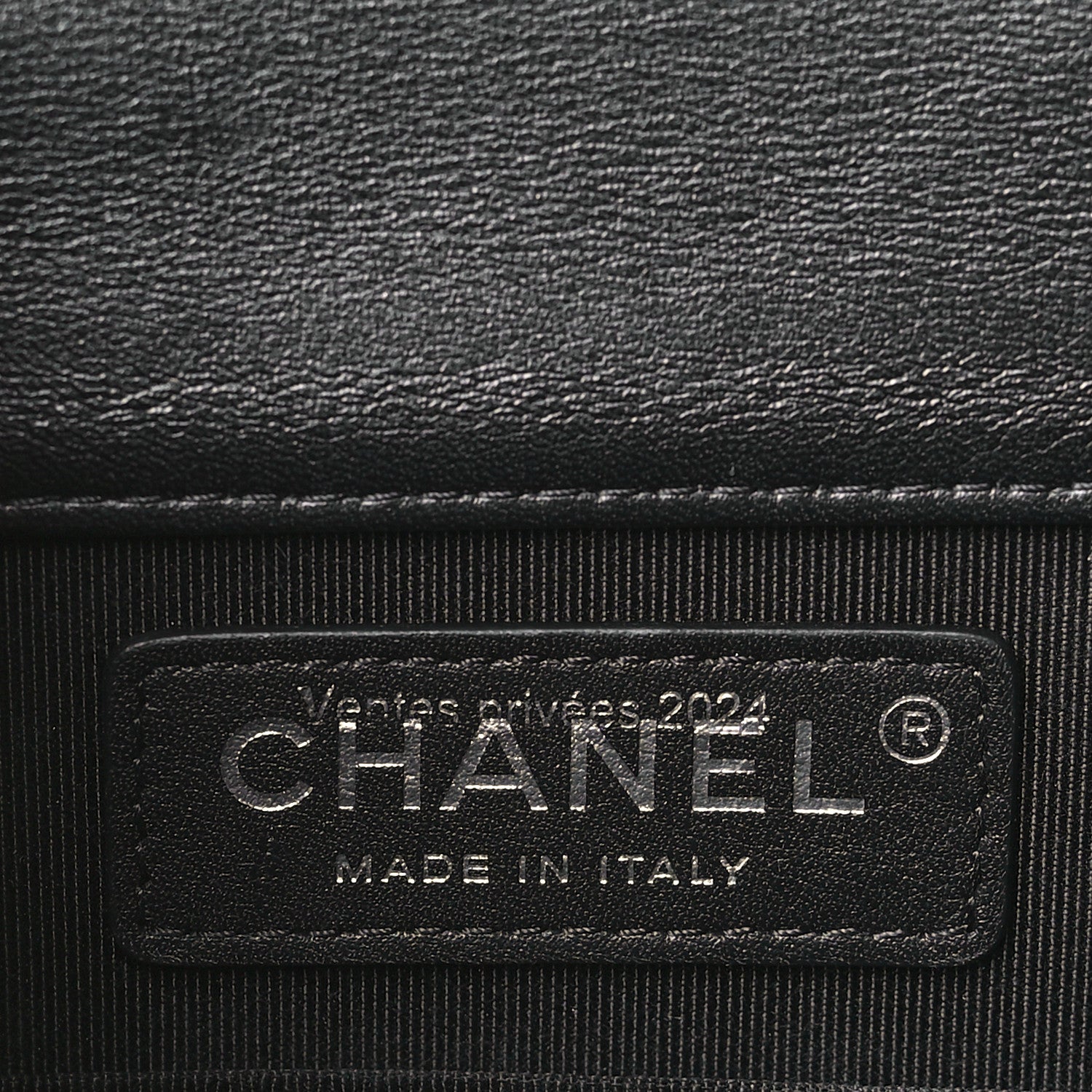 Chanel Calfskin Quilted North South Boy Flap Black 6 of 10