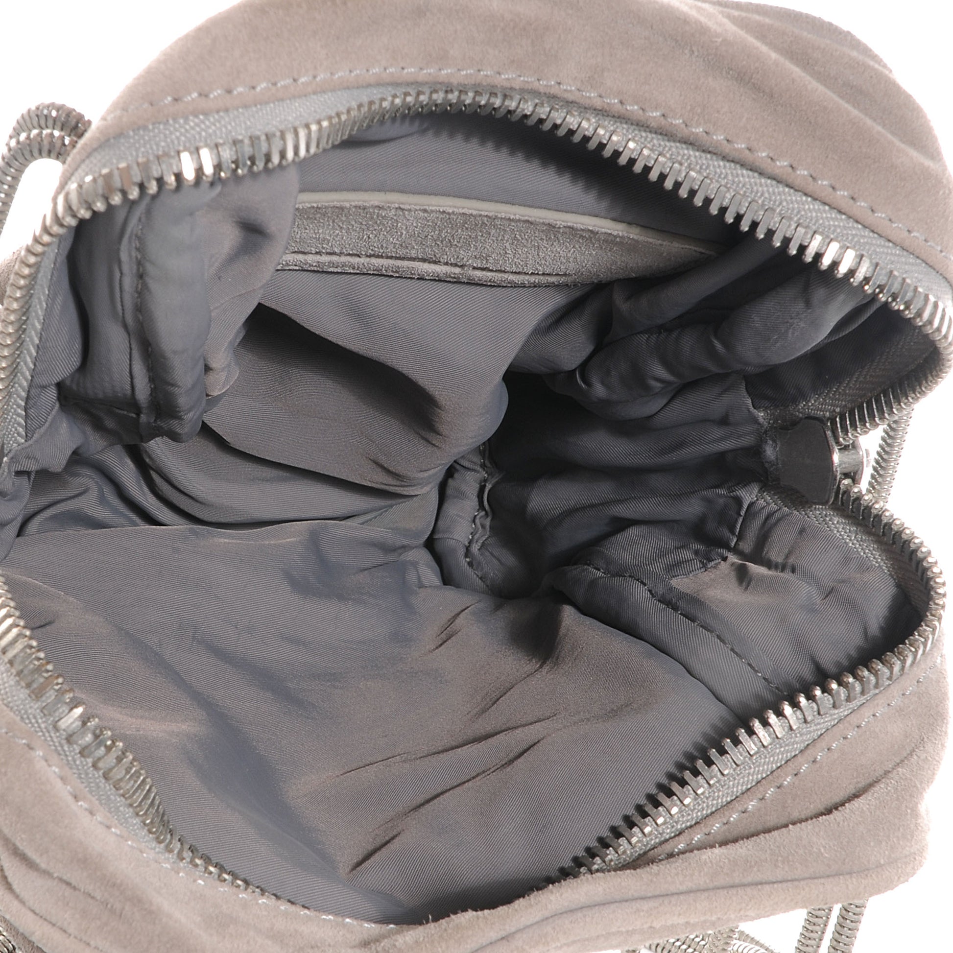 Alexander Wang Suede Mini Brenda Camera Bag Feather Grey 5 of 8