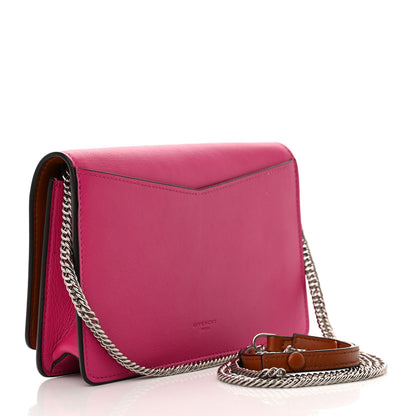 Givenchy Lambskin Emblem Chain Wallet Cyclamen 4 of 11