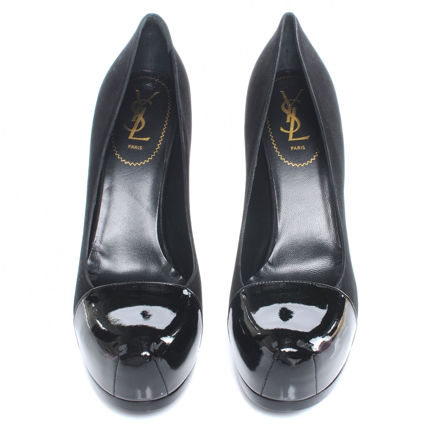 Saint Laurent Tribtoo 80 Cap Toe Pumps Nero 42 2 of 8