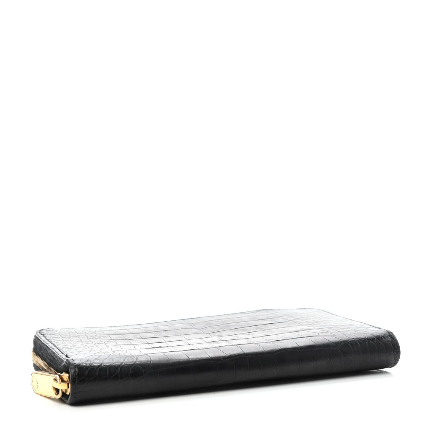 Crocodile Zippy Wallet Black