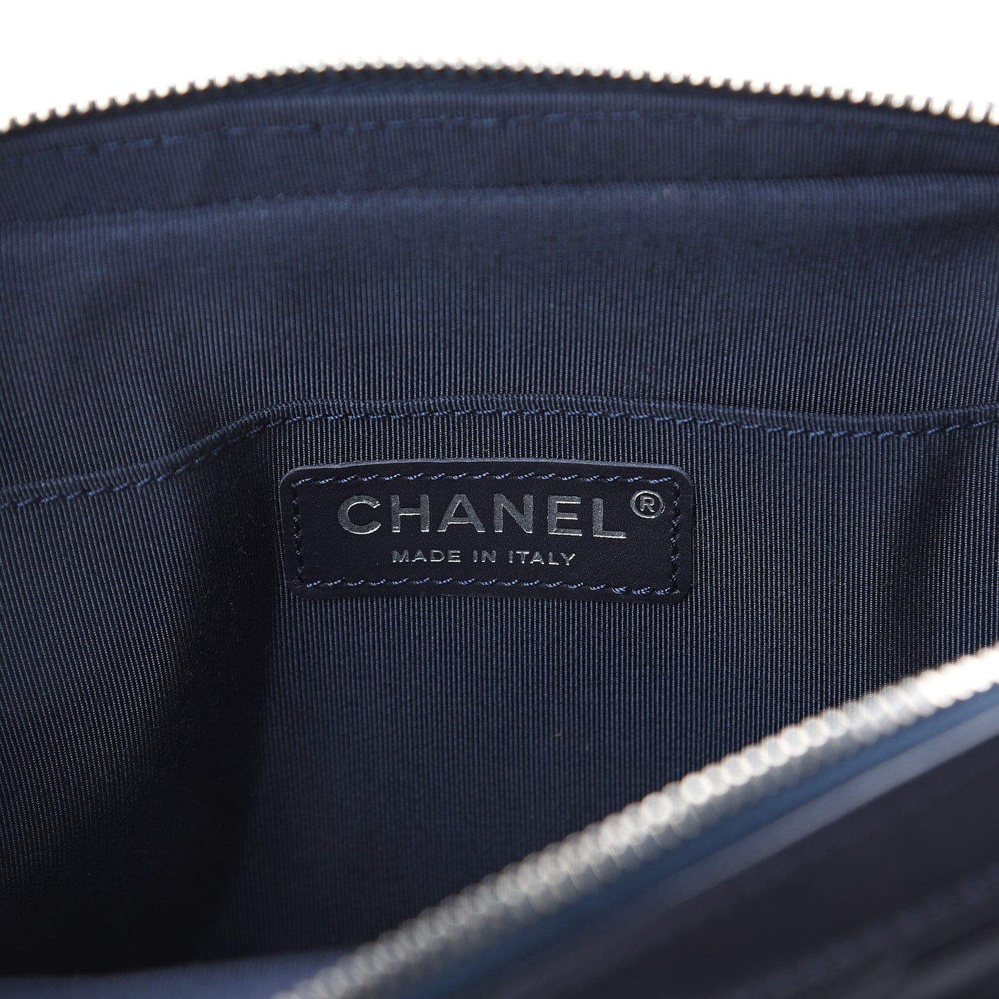 Calfskin Chevron Quilted Double Camera Bag With Flap Black