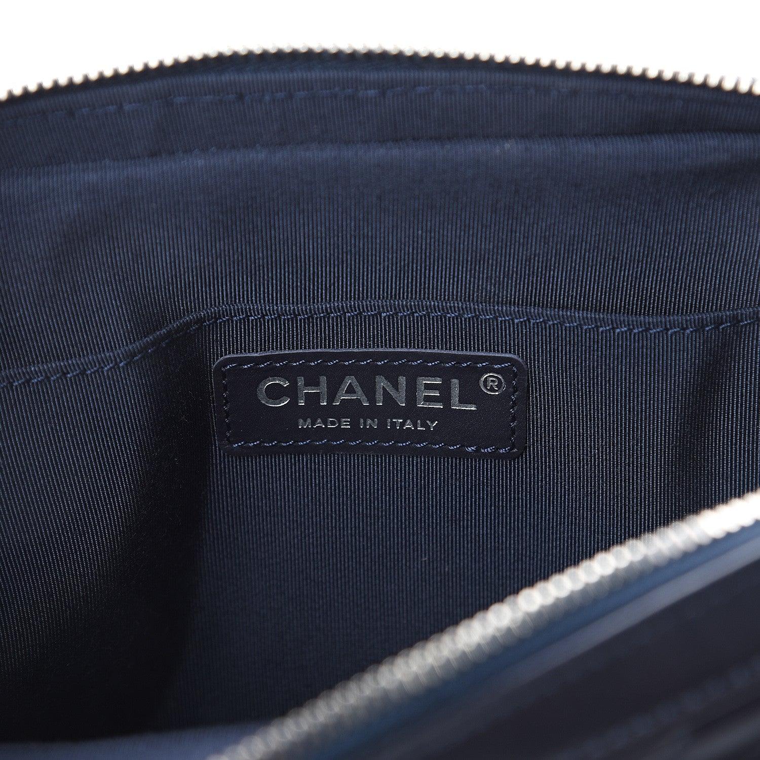 Chanel Calfskin Chevron Quilted Double Camera Bag With Flap Black 5 of 9