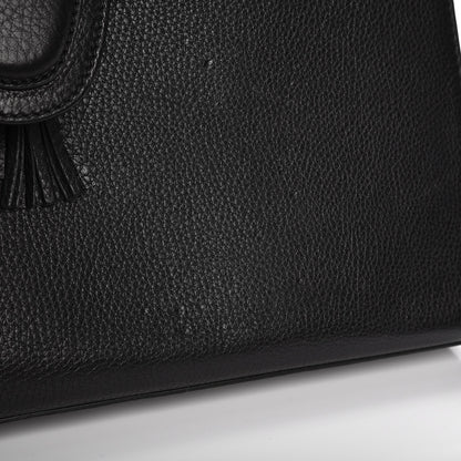Gucci Cellarius Calfskin Large Emily Chain Shoulder Bag Black 9 of 11
