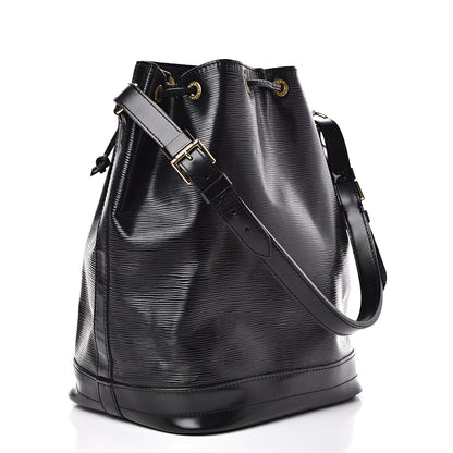 Louis Vuitton Epi Noe Black 3 of 12