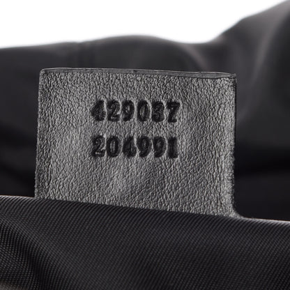 Gucci Canvas Floral Snake Double Buckle Backpack Green 9 of 9