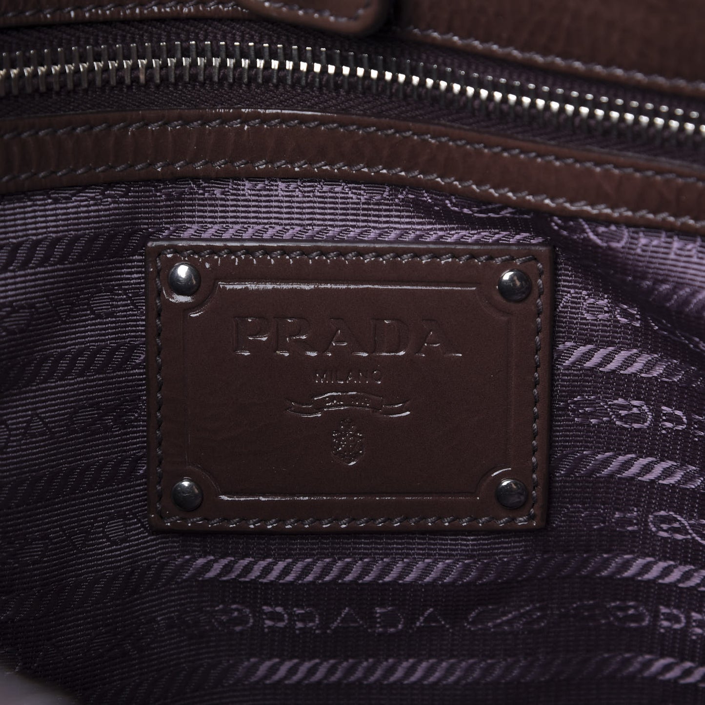 Vernice Sfumata Shoulder Bag Lampone