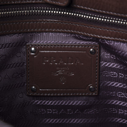 Prada Vernice Sfumata Shoulder Bag Lampone 8 of 9