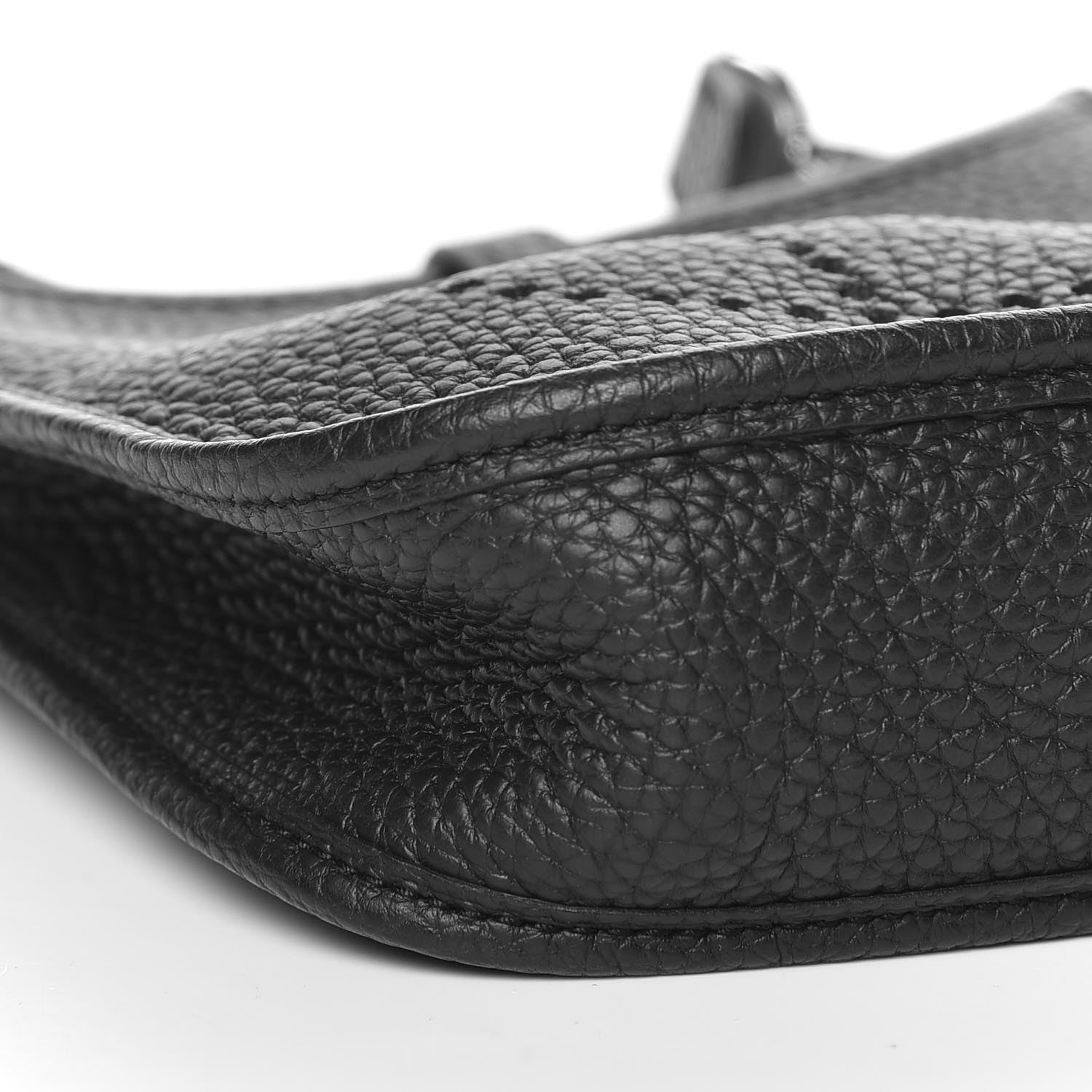 Hermes Taurillon Clemence Evelyne TPM Black 8 of 10