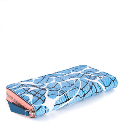 Louis Vuitton Epi Zippy Wallet Aqua 4 of 7