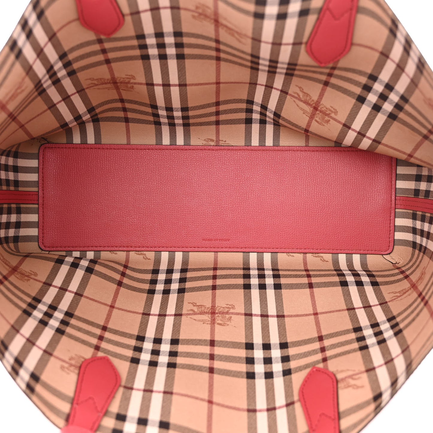 Haymarket Check Medium Reversible Tote Red