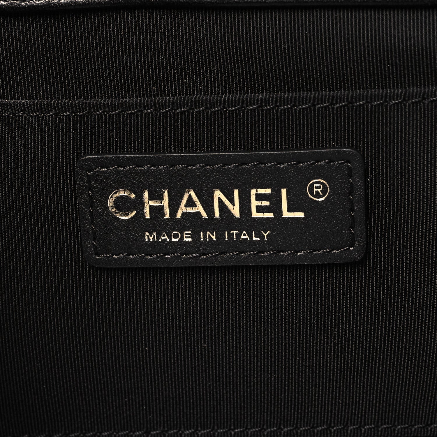 Chanel Lambskin Quilted Fold Up Again Clutch Black 6 of 10
