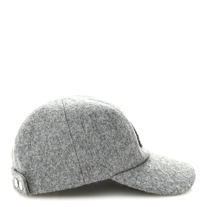 Hermes Wool Davis Varsity Cap Gris Clair 6 of 8