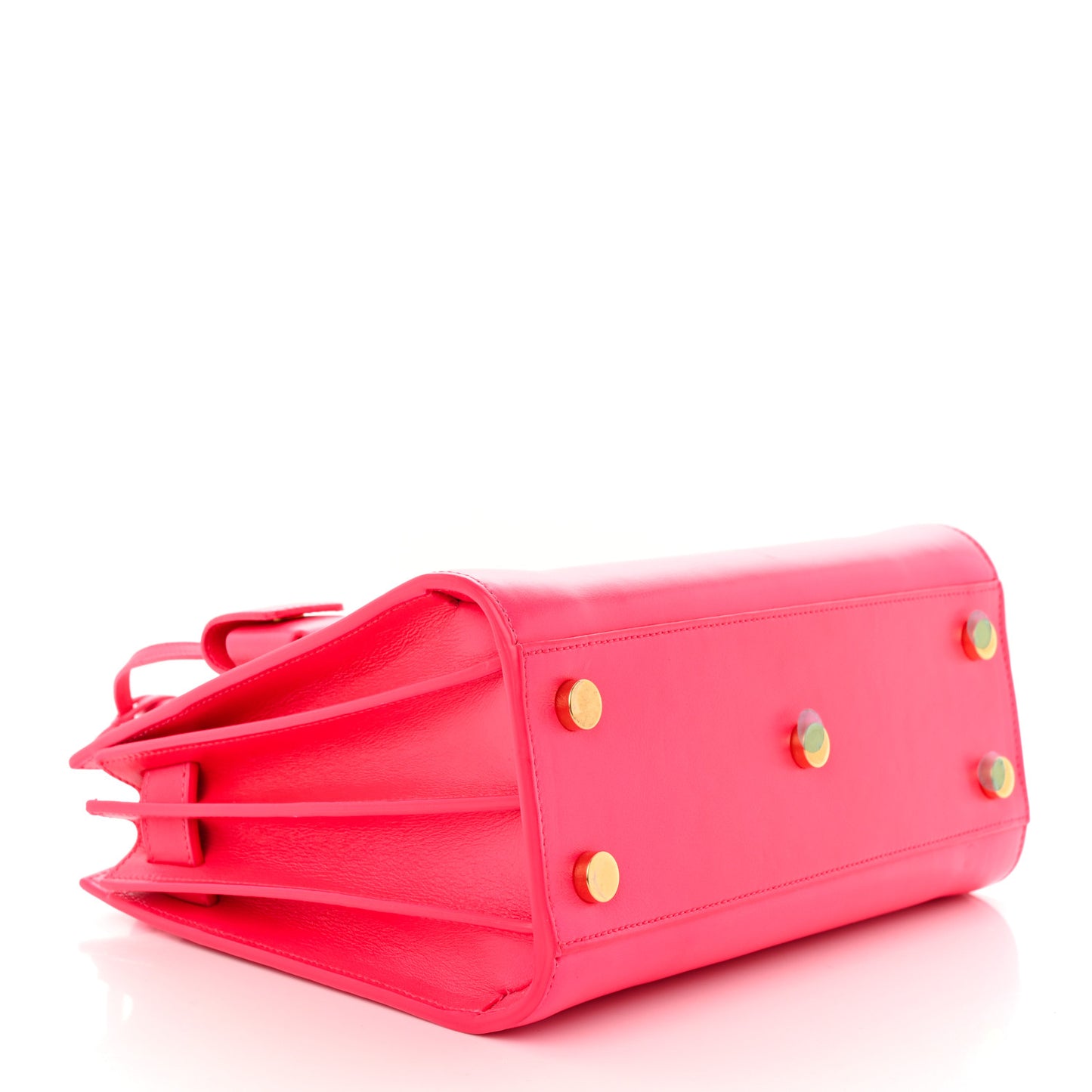 Calfskin Nano Sac De Jour Lipstick Fuchsia