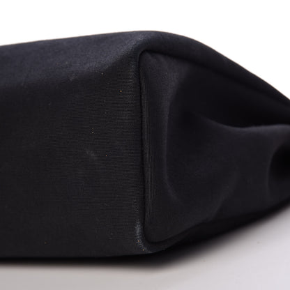 Hermes Toile Vache Calfskin Herbag 30 PM Black Natural 11 of 34