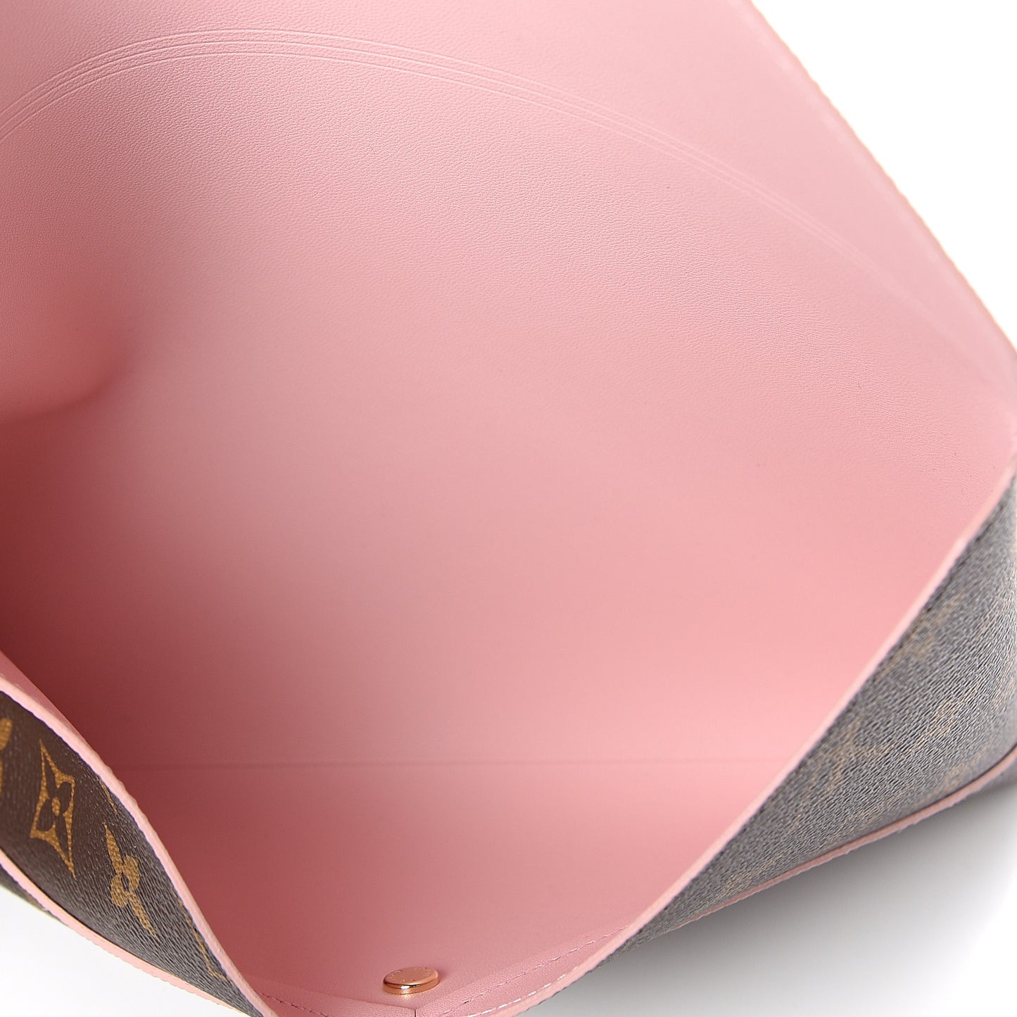 Monogram Large Kirigami Pochette Insert Rose Ballerine