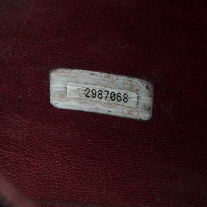 Chanel Calfskin Flap Shoulder Bag Bordeaux 9 of 9