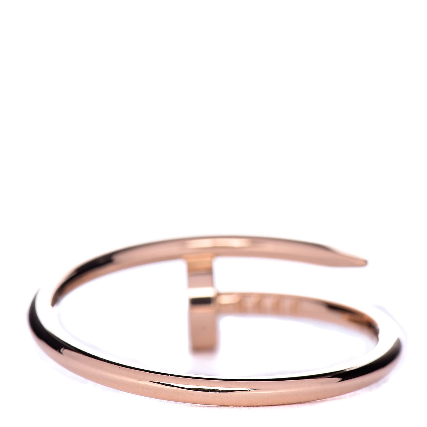 18K Pink Gold Small Juste Un Clou Ring 60 9