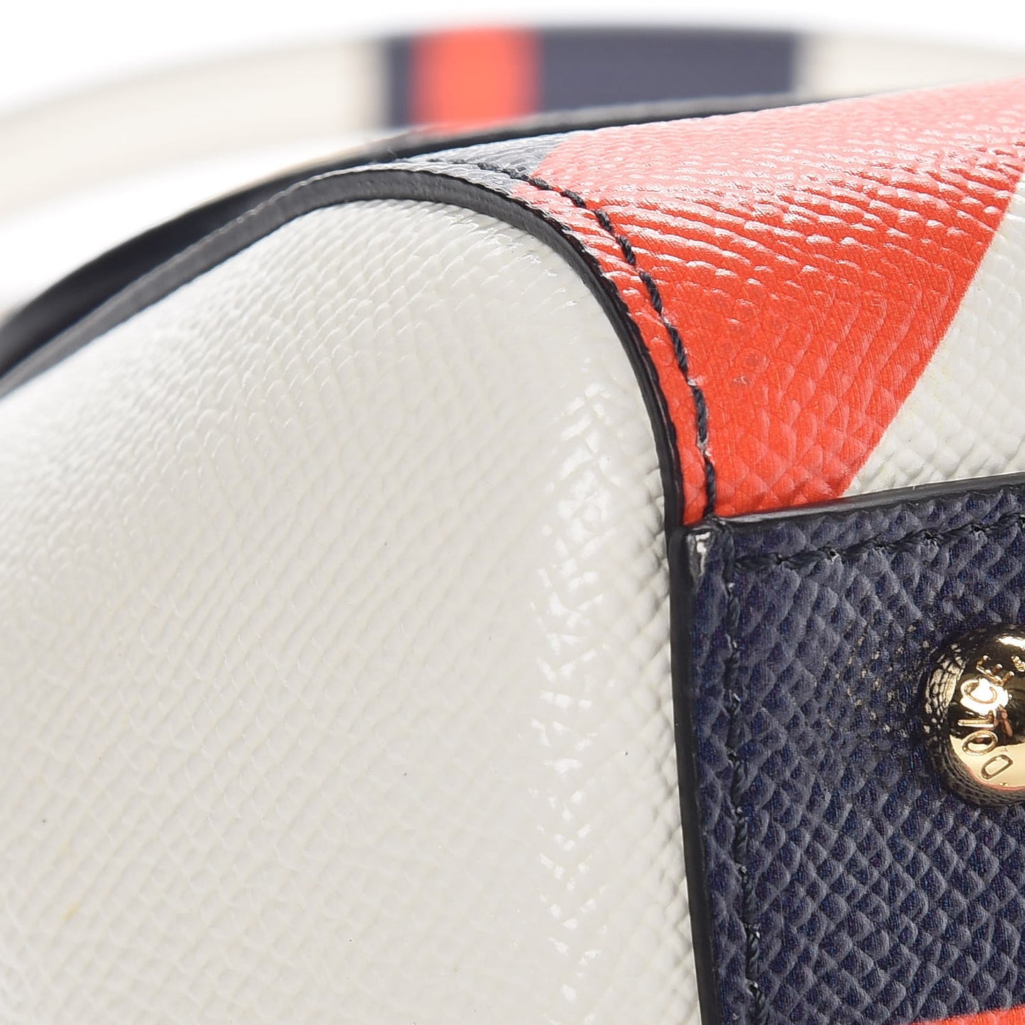 Dauphine Striped Medium Miss Sicily Satchel Multicolor
