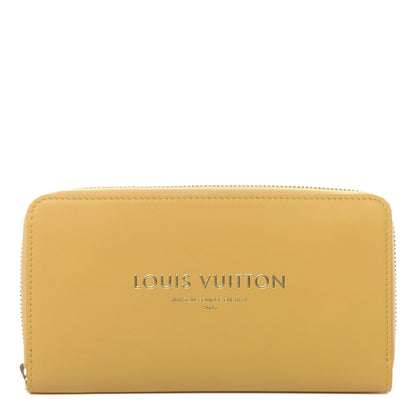 Louis Vuitton Supple Calfskin Paname Flight Zippy Wallet Yellow 1 of 6