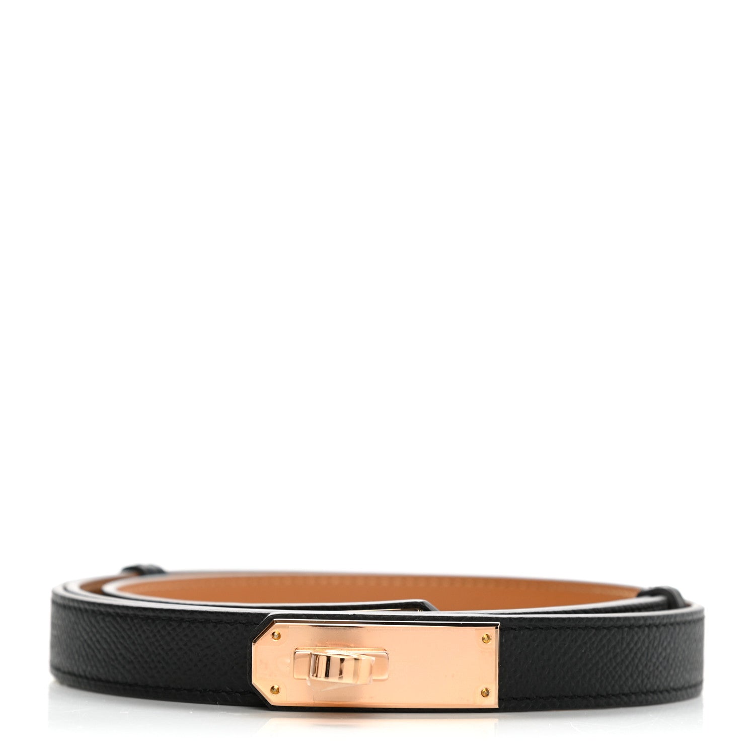 Hermes Epsom Kelly Belt Black 1 of 3