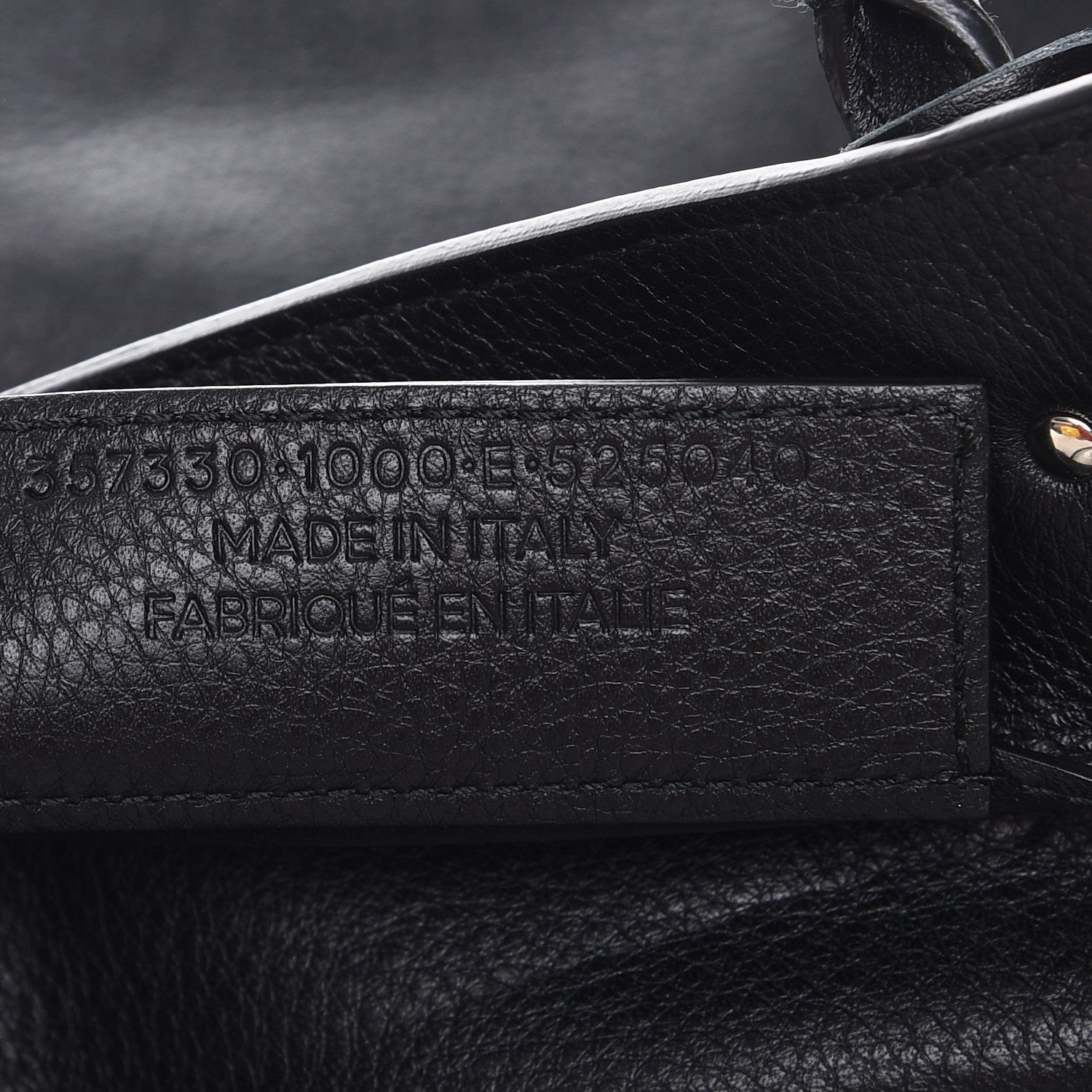 Balenciaga Veau Papier A5 Zip Around Tote Black 7 of 7