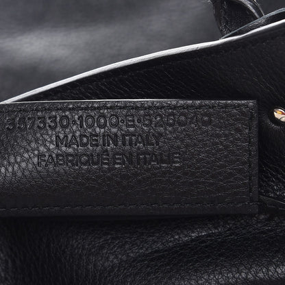 Balenciaga Veau Papier A5 Zip Around Tote Black 7 of 7